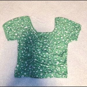 Floral Crop Top